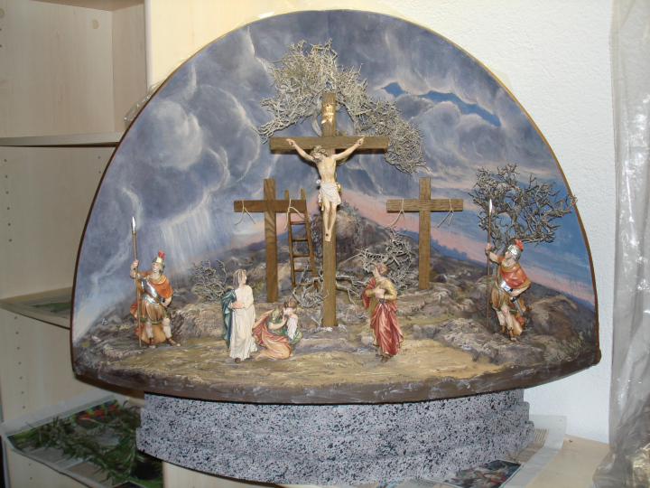 Fastenkrippe │ Crocifissione